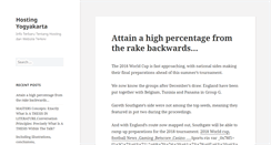 Desktop Screenshot of hostingyogyakarta.com